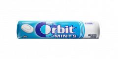 Bonbóny ORBIT Mints Strong mint s příchutí máta 28g