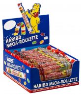 Haribo Mega - roulette s příchutí ovocnou 45g