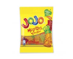JOJO Medvídci s příchutí pomeranč, jahoda, jablko a citron 80g