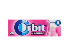 Žvýkačky Orbit bubblemint dražé s příchutí máta a ovoce 14g