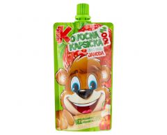 Kubík Ovocná kapsička s příchutí jahoda 100g 