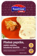 Plněná paprika, rajská omáčka 400g