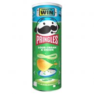 Pringles s příchutí zakys. smetany+cibulky 165g