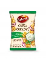Bohemia Chips čočkové s příchutí zakys. smetana s cibulkou 65g