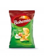 Bohemia Chips s příchutí smetana a cibule 60g