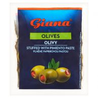 Olivy zelené plněné paprikovou pastou 195g/80g