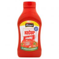 Hamé Sladký kečup bez chem. konzervace PVC 900g 