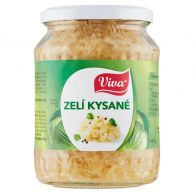 VIVA Zelí kysané sklo 640g