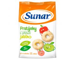 Hero Sunárek dětský snack jablkové prstýnky 50g
