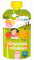 BABYLAND Přesnídávka s meruňkami kapsička 120g