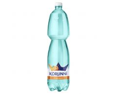 Korunní jemně perlivá s příchutí pomeranč s kapkou mandarinky 1,5l