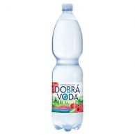 Dobrá voda s příchutí malina 1,5l
