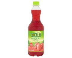 HELLO Sirup ovocný Jahoda 0,7l