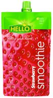 HELLO Smoothie Strawberry 100% šťáva z koncentrátů a dření 0,2l