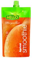 HELLO Smoothie Apricot 100% šťáva z koncentrátů a dření 0,2l