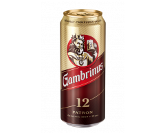 Pivo Gambrinus Patron 12 plech 0,5l