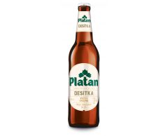 Pivo Platan 10 světlé výčepní 0,5l