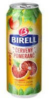 Pivo Birell s příchutí červený pomeranč plech 0,5l