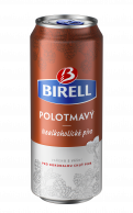 Pivo Birell Polotmavý nealkoholické plech 0,5l
