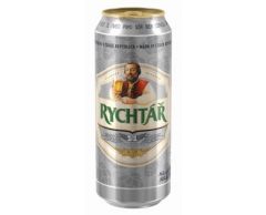Pivo Rychtář 11 ležák plech 0,5l