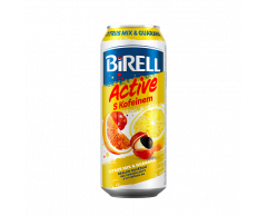 Birell Active Citrus mix&Guarana mích.neal.náp.ochuc.0,5l plech