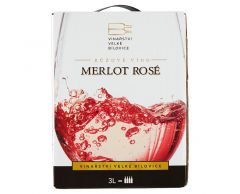 Velké Bílovice Merlot rosé víno růžové suché BiB 3l