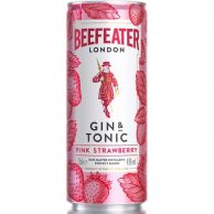 Gin Beefeater Pink &Tonic 0,25l plech