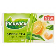 Čaj Pickwick Zelený s pomerančem a mandarinkou 40g