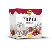 NOVÝ DEN Čaj ovocný brusinka 40g (20x2g)