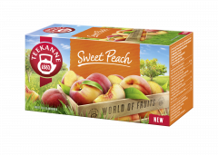 Teekanne Čaj WOF Sweet Peach 20x2,25g 45g