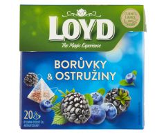 Loyd Čaj s příchutí Borůvky a ostružiny 40g