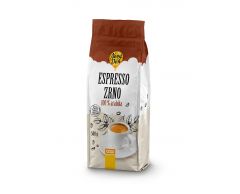 NOVÝ DEN Espresso zrno 100% arabika káva 500g
