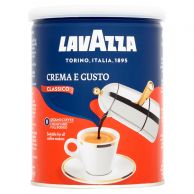 Lavazza káva crema 250g plech