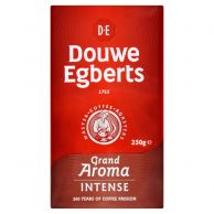 Káva mletá Douwe Egberts Grand Aroma Intense 250g 