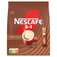 Káva instantní Nescafé 3in1 Brown Sugar 10x16,5g