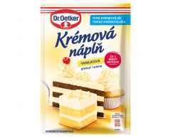 Dr. Oetker Krémová náplň s příchutí vanilka 65g