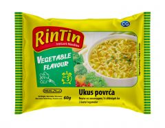 RinTin Instantní nudlová polévka se zeleninovou příchutí 60g