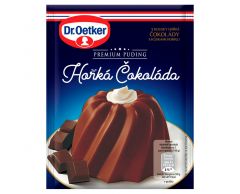 Dr.Oetker Premium puding s příchutí Hořká čokoláda 52g 