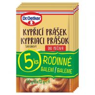 Kypřící prášek do pečiva 5x12g 60g