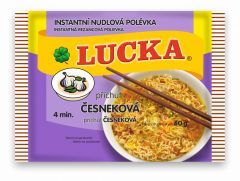 LUCKA Instantní nudlová polévka česneková 60g 