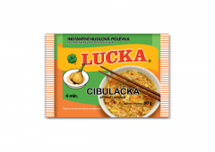 LUCKA Instantní nudlová polévka cibulačka 60g