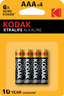 Kodak extralife mikrotužkové baterie 4ks