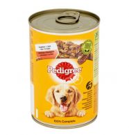 PEDIGREE Konzerva pes hovězí v želé 400g