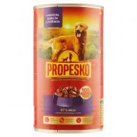 Propesko hovězí, kuřecí, zvěřina v omáčce 1240g