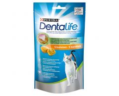 Pochoutka kočka Dentalife Cat kuře 40g
