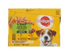 PEDIGREE Kapsička pes Adult 12pack (10+2 zdarma) 1200g