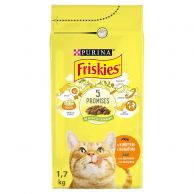 Friskies Granule kočka kuře, zelenina 1,7kg