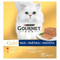 Konzerva kočka Gourmet Gold Multipack 8x85g