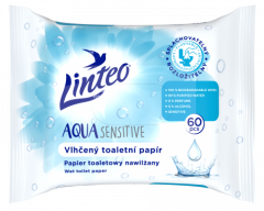 Vlhčený toaletní papír Linteo Aqua sensitive 60 ks