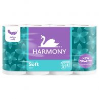 Toaletní papír Harmony Soft 8 rolí - 3 vrs.